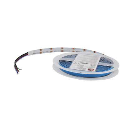 ΤΑΙΝΙΑ COB LED 5m 12VDC 11W/m 816LED/m RBG+ΛΕΥΚΟ IP20