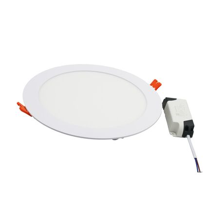 LED ΦΩΤΙΣΤΙΚΑ ΨΕΥΔΟΡΟΦΗΣ ΑΛΟΥΜ.ΣΤΡΟΓΓ 24W 3000K 120° ΛΕΥΚΟ