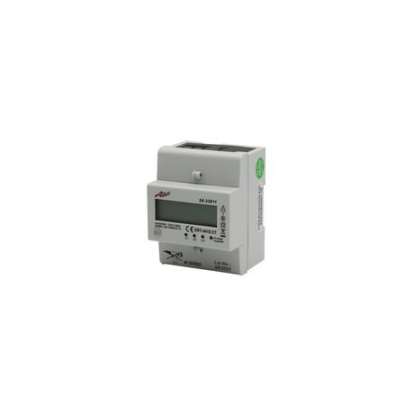 Digital Power Meter Three phase for DIN rail /6A CT type