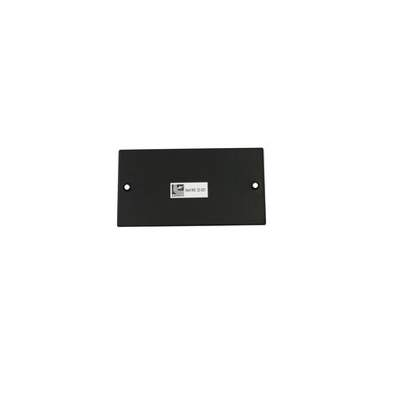 COVER FOR CONNECTOR FOR RECESSED RAIL 3phase BLACK