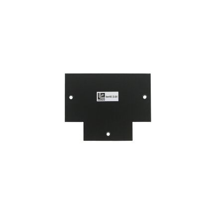 COVER FOR T CONNECTOR FOR RECESSED RAIL 3phase BLACK