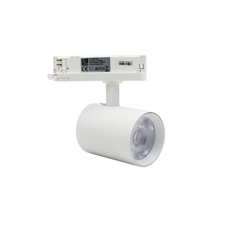 LED TRACK SPOT 40W 230V 3000K 38° WHITE