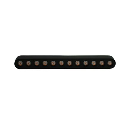 LED ΦΩΤΙΣTIKO ΡΑΓΑΣ ΜΙΝΙ 12W 40VDC 36° 3000K ΜΑΥΡΟ