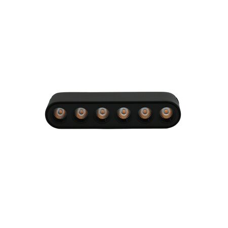 LED ΦΩΤΙΣΤΙΚΟ ΡΑΓΑΣ ΜΙΝΙ 6W 40VDC 36° 4000K ΜΑΥΡΟ