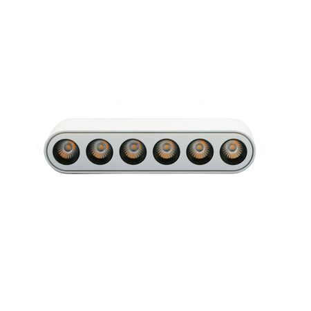 LED ΦΩΤΙΣΤΙΚΟ ΡΑΓΑΣ ΜΙΝΙ 6W 40VDC 36° 3000K ΛΕΥΚΟ