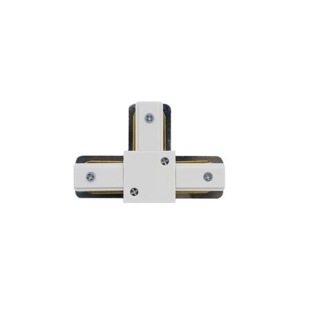 T CONNECTOR FOR 1phase  SURFACE RAIL WHITE