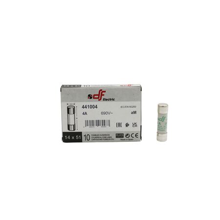 Cylindrical fuses 14X51mm 4A aM