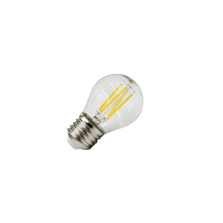Led COG E27 Clear G45 230V 6W Warm White