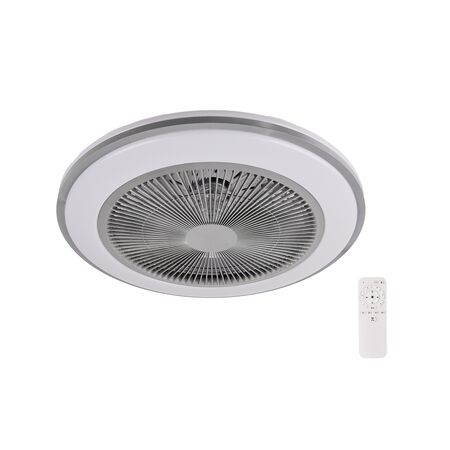 ΑΝΕΜΙΣΤΗΡΑΣ ΟΡΟΦ.UFO 20W 230V CCT LED 56W ΑΣΗΜΙ ΜΕ ΤΗΛ/ΡΙΟ