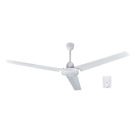 ΑΝΕΜΙΣΤΗΡΑΣ ΟΡΟΦΗΣ ΜΕΤΑΛΛΙΚΟΣ Φ1,4m 75W 230V ΛΕΥΚΟΣ
