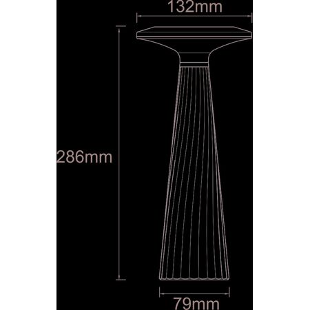 LED ΠΟΡΤΑΤΙΦ PC ΕΠΑΝΑΦΟΡΤΙΖ.2,5W 5VDC 3000K ΜΑΝΙΤΑΡΙ ΛΕΥΚΟ