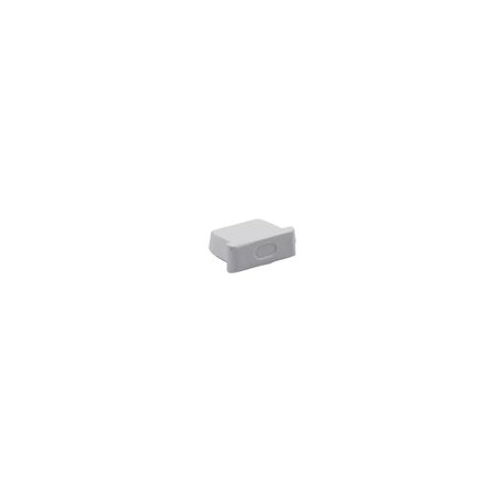 white End caps w/ο hole for aluminum led profile wall mounted white 30-1550209