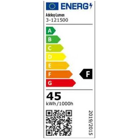 ΦΩΤΙΣΤIKO LED ΣΤΕΓΑΝΟ ΟΒΑΛ PC ΕΠΕΚΤΕΙΝ.150cm 45W 230V 6000K