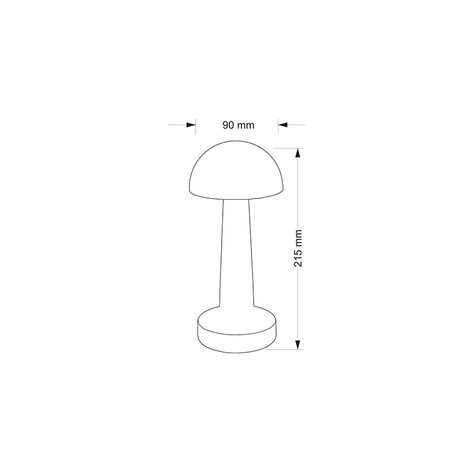 LED ΠΟΡΤΑΤΙΦ CCT ΕΠΑΝΑΦΟΡΤΙΖΟΜΕΝΟ 3W ΜΙΝΙ DIMMABLE ΜΑΝΙΤΑΡΙ ΧΡΥΣΟ