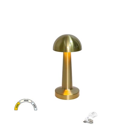 LED ΠΟΡΤΑΤΙΦ CCT ΕΠΑΝΑΦΟΡΤΙΖΟΜΕΝΟ 3W ΜΙΝΙ DIMMABLE ΜΑΝΙΤΑΡΙ ΧΡΥΣΟ