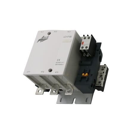 Contactor with coil 132KW 265AC3 1NO+1NC