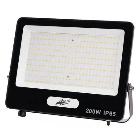 ΠΡΟΒΟΛΕΑΣ LED ΚΑΙ ΓΙΑ ΑΝΙΧΝΕΥΤΗ ΚΙΝΗΣ.200W 230V 6200K IP65 ΜΑΥΡΟΣ