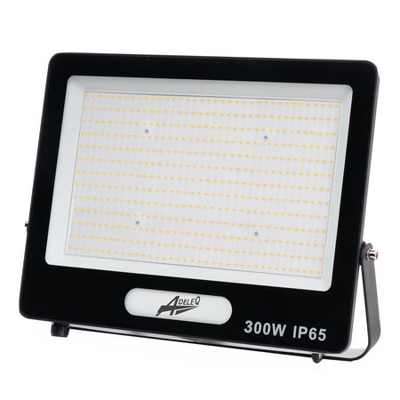 ΠΡΟΒΟΛΕΑΣ LED 300W 230V 6200K ΚΑΙ ΓΙΑ ΑΝΙΧΝΕΥΤΗ ΚΙΝΗΣ.IP65 ΜΑΥΡΟΣ
