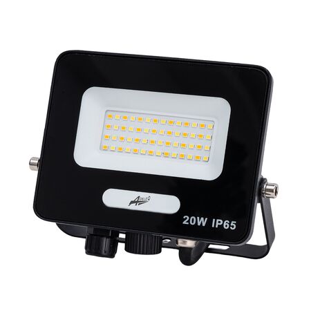 ΠΡΟΒΟΛΕΑΣ LED 20W 230V CCT ΚΑΙ ΓΙΑ ΑΝΙΧΝΕΥΤΗ ΚΙΝΗΣΗΣ IP65 ΜΑΥΡΟΣ