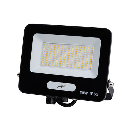 ΠΡΟΒΟΛΕΑΣ LED 50W 230V CCT ΚΑΙ ΓΙΑ ΑΝΙΧΝΕΥΤΗ ΚΙΝΗΣΗΣ IP65 ΜΑΥΡΟΣ