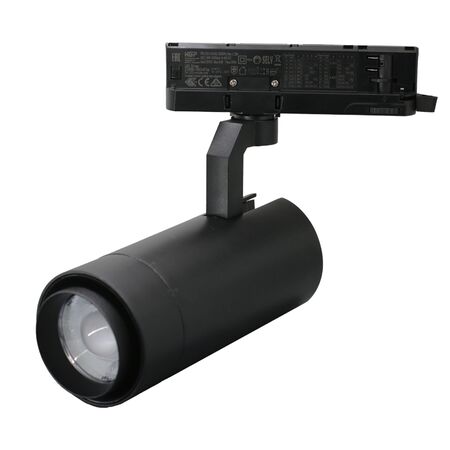 LED ΣΠΟΤ ΡΑΓΑΣ 4ΓΡΑΜΜΩΝ ΡΥΘΜΙΖΟΜΕΝΟ ΝΤΙΜΑΡΙΖ.20W 230V 4000K ΜΑΥΡΟ