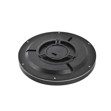 LED ΠΛΑΦΟΝΙΕΡΑ PC SIDELIT 230mm 24W CCT IP40 ΜΑΥΡΗ