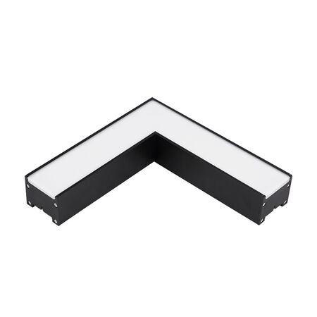L connector for Linear Lighting MINI dimmable 4000K Black