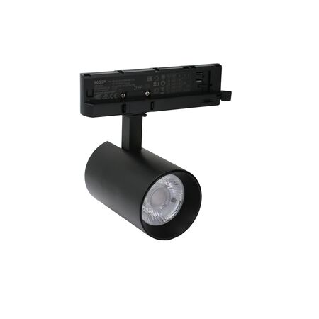 LED ΣΠΟΤ ΡΑΓΑΣ 4 ΓΡΑΜΜΩΝ 20W 230V 4000K 38° ΜΑΥΡΟ