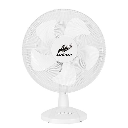 ΑΝΕΜΙΣΤΗΡΑΣ ΕΠΙΤΡΑΠΕΖΙΟΣ Φ40cm 40W 230V 5 ΠΤΕΡΥΓΙΑ ΛΕΥΚΟΣ