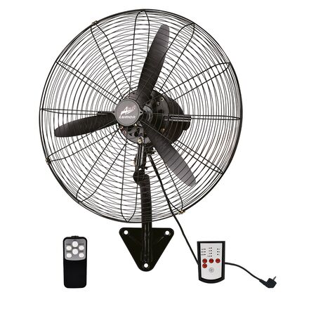 ΑΝΕΜΙΣΤΗΡΑΣ ΕΠΙΤΟΙΧΟΣ ΜΑΥΡΟΣ ΜΕ CONTROL 95W Φ55cm ΜΕ ΤΗΛ/ΡΙΟ