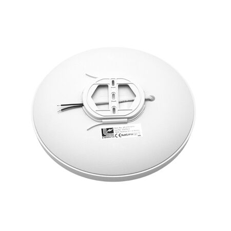 LED ΠΛΑΦΟΝΙΕΡΑ PC ΣΤΡΟΓΓΥΛΗ Φ:370mm 24W 4000K IP44 ΛΕΥΚΗ