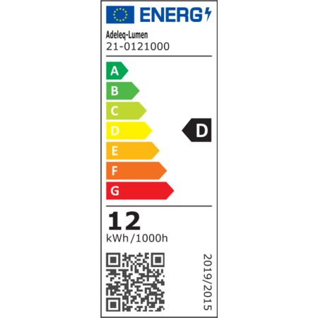 LED ΦΩΤΙΣΤΙΚΟ ΨΕΥΔΟΡΟΦΗΣ ΑΛΟΥΜΙΝΙΟΥ ΣΤΡΟΓΓΥΛΟ 12W 3000K 120° ΛΕΥΚΟ