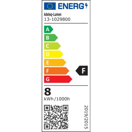 LED ΛΑΜΠΑ GU10 8W 230V 105° ΘΕΡΜΟ 3000Κ