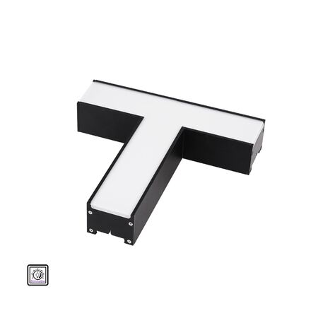 T connector for Linear Lighting MINI dimmable 4000K Black