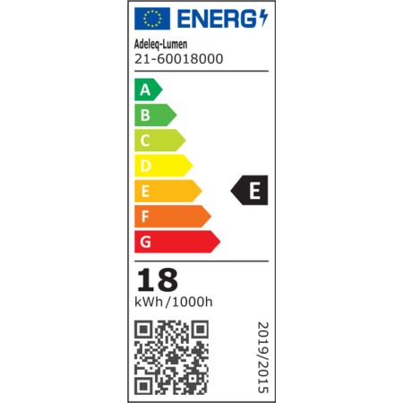 ΦΩΤΙΣΤΙΚΟ LED ΑΛΟΥΜΙΝΙΟΥ ΓΡΑΜΜΙΚΟ ΣΤΕΝΟ 18W 230V 3000K 60cm ΛΕΥΚΟ