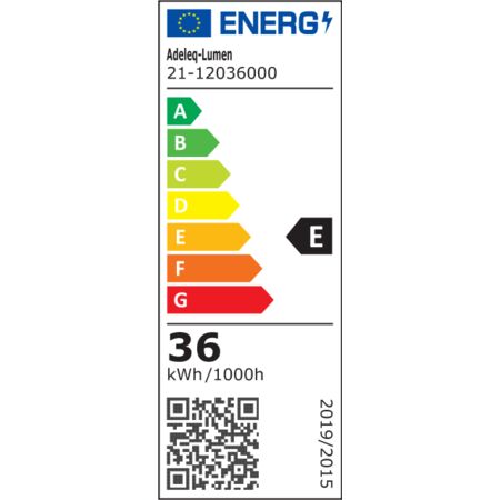ΦΩΤΙΣΤΙΚΟ LED ΑΛΟΥΜΙΝΙΟΥ ΓΡΑΜΜΙΚΟ 36W 230V 3000K 120cm ΛΕΥΚΟ