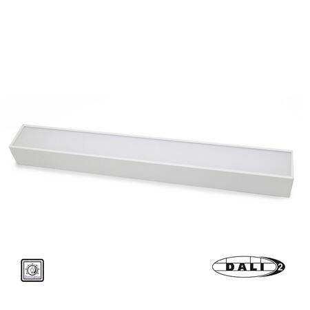 ΦΩΤΙΣΤΙΚΟ LED ΑΛΟΥΜ.ΓΡΑΜΜΙΚΟ 18W DIM.DALI 230V 3000K 60cm ΛΕΥΚΟ