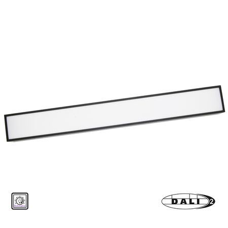 ΦΩΤΙΣΤΙΚΟ LED ΑΛΟΥΜ.ΓΡΑΜΜΙΚΟ 18W DIM.DALI 230V 4000K 60cm ΜΑΥΡΟ