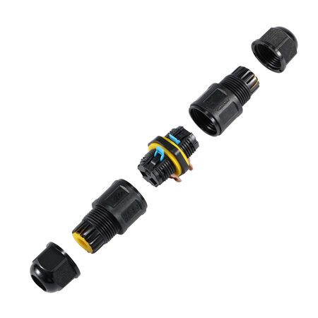Waterproof Screw-Split Connector 24A 3P 0.5-2.5mm2 IP68