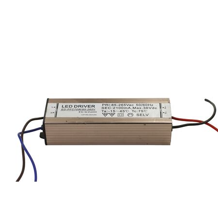 ΑΝΤΑΛ/ΚΟ ΤΡΟΦ. ΓΙΑ ΠΡΟΒΟΛΕΑ LED-COB 70W/140W 36V 2100mA